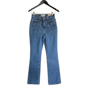 Madewell The Perfect 90s High Rise Jwans Vintage Flare Women's 24 NWT